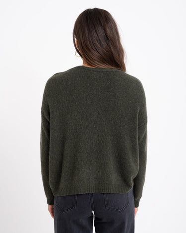 TILTIL Lotte Cardigan Army Green - Things I Like Things I Love