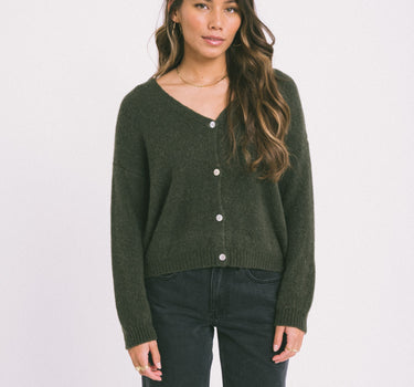 TILTIL Lotte Cardigan Army Green - Things I Like Things I Love