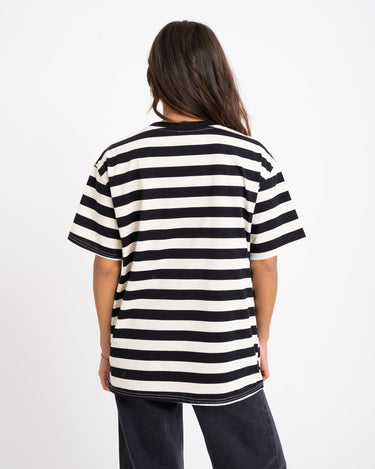 TILTIL Loua Tee Stripe Black One Size - Things I Like Things I Love