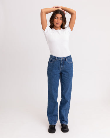 TILTIL Mette Straight Blue Jeans - Things I Like Things I Love