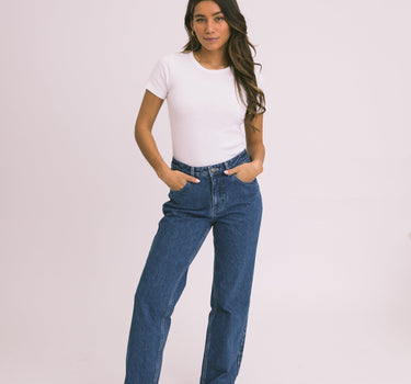 TILTIL Mette Straight Blue Jeans - Things I Like Things I Love