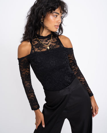 TILTIL Mimi Lace Top Open Shoulder - Things I Like Things I Love