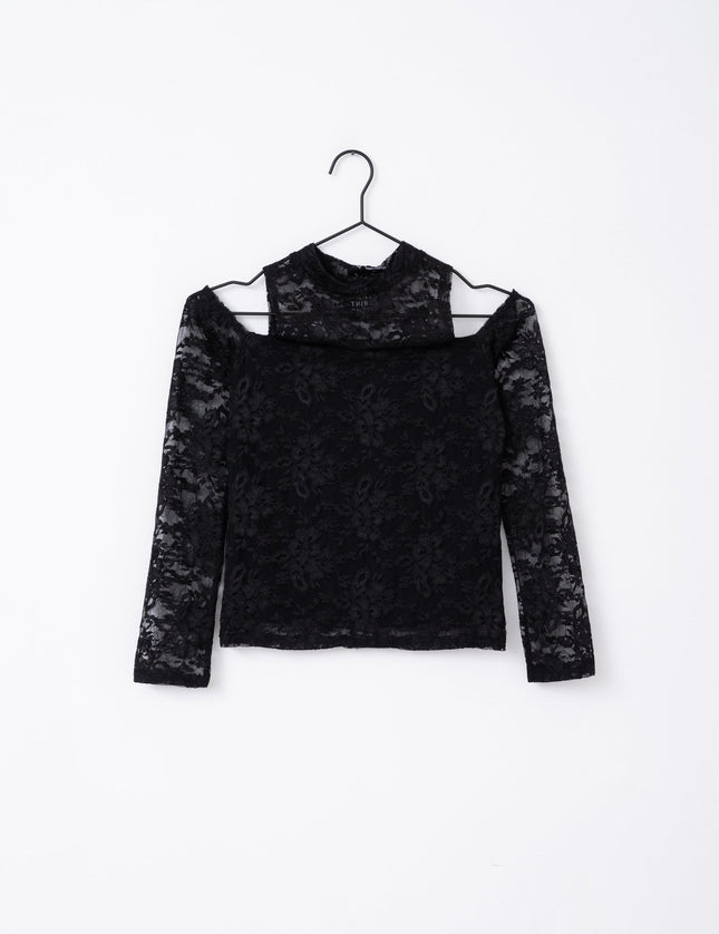 TILTIL Mimi Lace Top Open Shoulder - Things I Like Things I Love