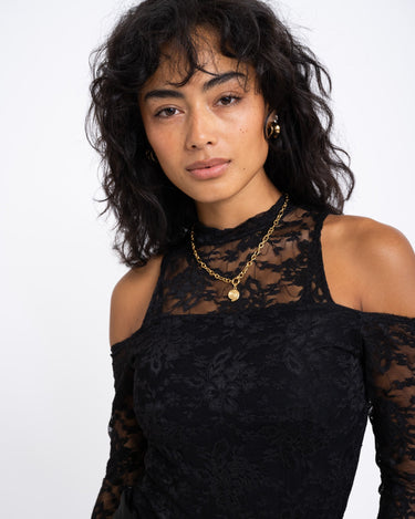 TILTIL Mimi Lace Top Open Shoulder - Things I Like Things I Love