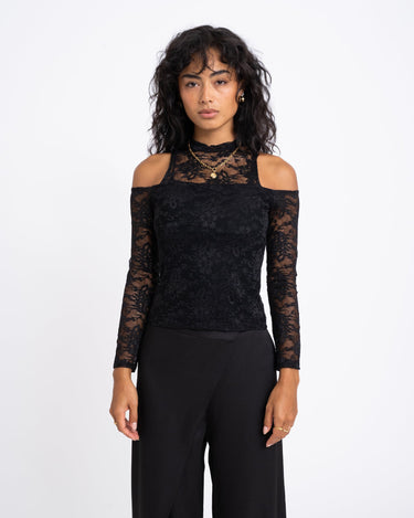 TILTIL Mimi Lace Top Open Shoulder - Things I Like Things I Love