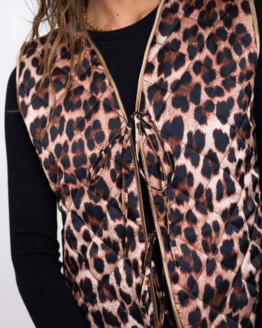 TILTIL Mona Gilet Leopard Brown - Things I Like Things I Love