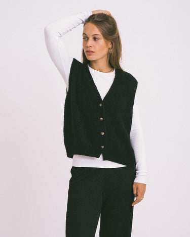 TILTIL Monica Gilet Black One Size - Things I Like Things I Love