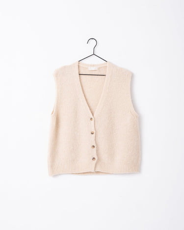 TILTIL Monica Gilet Cream One Size - Things I Like Things I Love