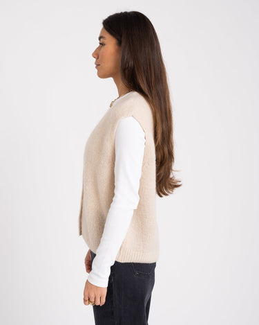 TILTIL Monica Gilet Cream One Size - Things I Like Things I Love