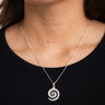 TILTIL Necklace Charm Spiral Silver - Things I Like Things I Love