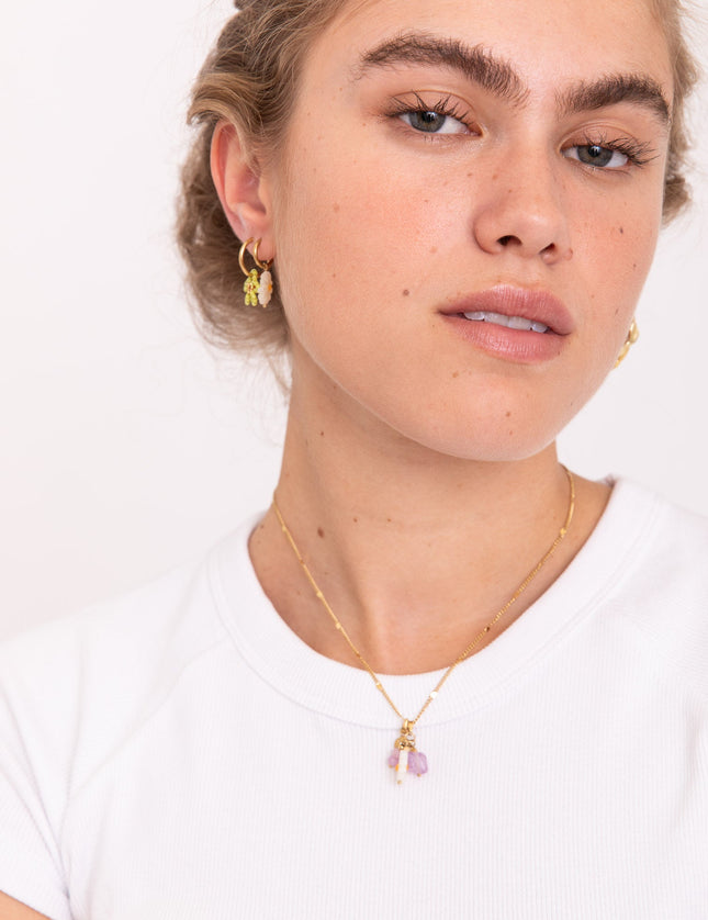 TILTIL Necklace Happy Daisy Lilac - Things I Like Things I Love