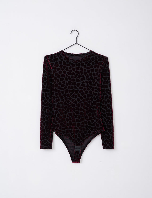 TILTIL Nika Giraffe Body Dark Red Black - Things I Like Things I Love