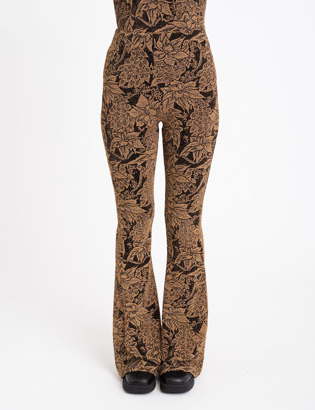 TILTIL Nila Pants Flower Glitter Gold - Things I Like Things I Love