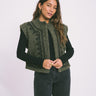 TILTIL Nomi Gilet Green Embroidery - Things I Like Things I Love