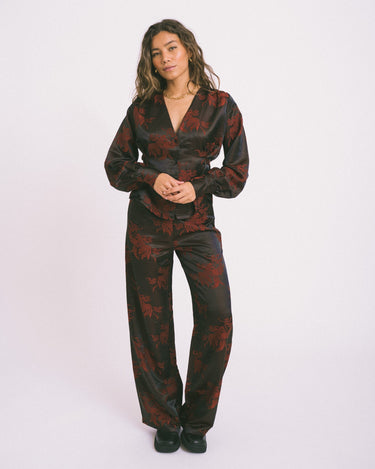 TILTIL Nova Pants Red Print - Things I Like Things I Love