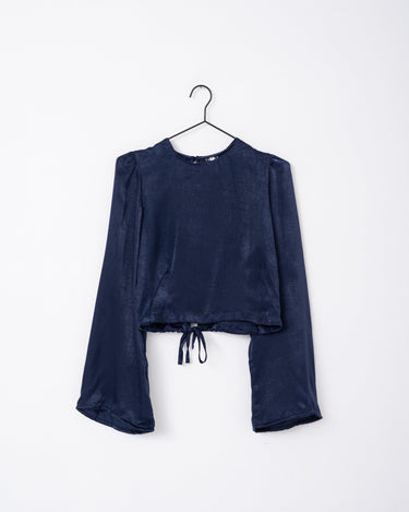 TILTIL Oi - vi Blouse Satin Midnight Sky - Things I Like Things I Love