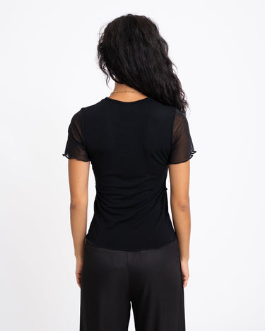 TILTIL Ossie Tee Black Mesh - Things I Like Things I Love