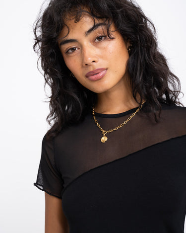 TILTIL Ossie Tee Black Mesh - Things I Like Things I Love