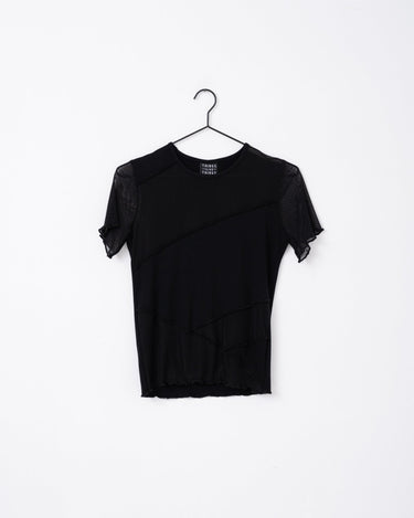 TILTIL Ossie Tee Black Mesh - Things I Like Things I Love