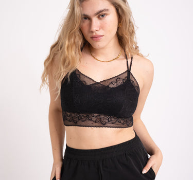 TILTIL Paula Lace Bra Black - Things I Like Things I Love