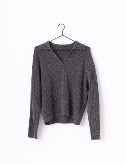 TILTIL Pero Polo Knit Grey - Things I Like Things I Love