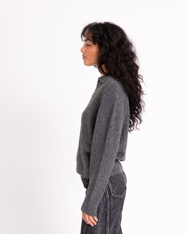 TILTIL Pero Polo Knit Grey - Things I Like Things I Love