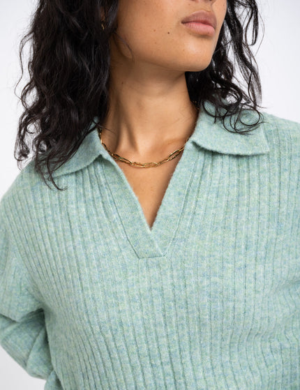 TILTIL Pero Polo Knit Turquoise - Things I Like Things I Love