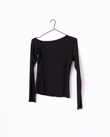 TILTIL Ria Longsleeve Structure Black - Things I Like Things I Love