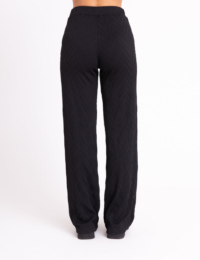 TILTIL Ria Pants Structure Black - Things I Like Things I Love