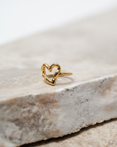 TILTIL Ring Big Love Gold - Things I Like Things I Love