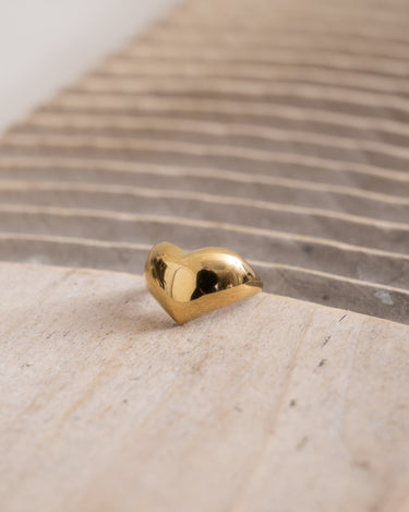 TILTIL Ring Goldplated Bold Love - Things I Like Things I Love