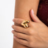 TILTIL Ring Goldplated Sparkling Love - Things I Like Things I Love