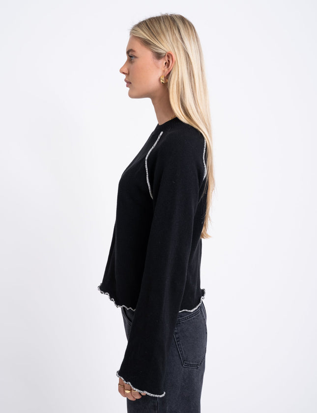 TILTIL Rocky Pull Black Seam - Things I Like Things I Love