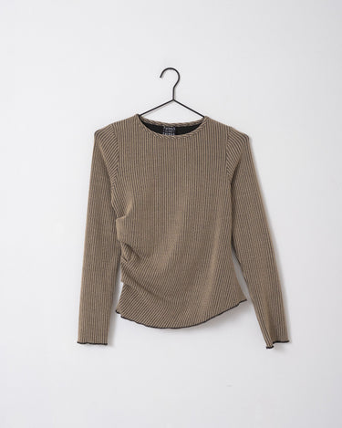 TILTIL Roelie Longsleeve Structured Stone Beige - Things I Like Things I Love