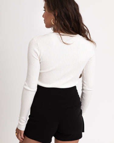 TILTIL Roelie Rib Knit Bright White - Things I Like Things I Love