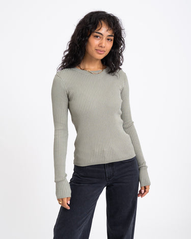 TILTIL Roelie Rib Knit Sage Green - Things I Like Things I Love