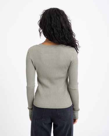 TILTIL Roelie Rib Knit Sage Green - Things I Like Things I Love