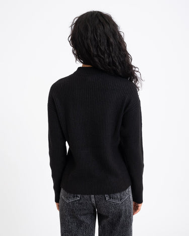 TILTIL Ronja Crewneck Knit Black - Things I Like Things I Love