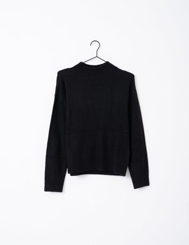 TILTIL Ronja Crewneck Knit Black - Things I Like Things I Love