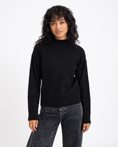 TILTIL Ronja Crewneck Knit Black - Things I Like Things I Love