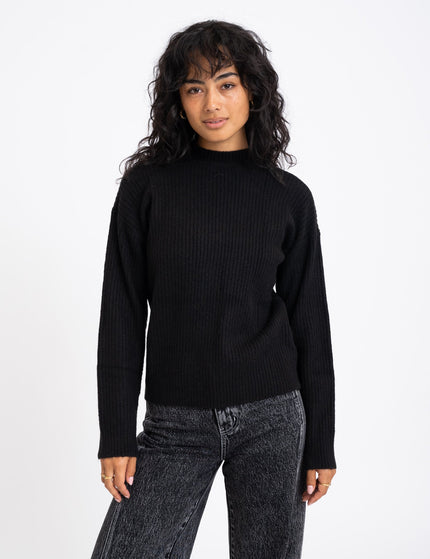 TILTIL Ronja Crewneck Knit Black - Things I Like Things I Love