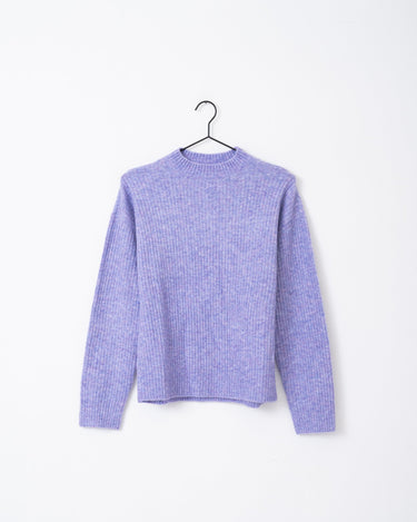 TILTIL Ronja Crewneck Knit Lilac Melange - Things I Like Things I Love