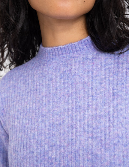 TILTIL Ronja Crewneck Knit Lilac Melange - Things I Like Things I Love