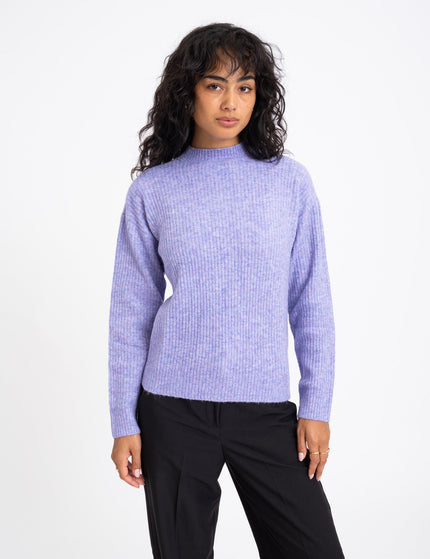 TILTIL Ronja Crewneck Knit Lilac Melange - Things I Like Things I Love