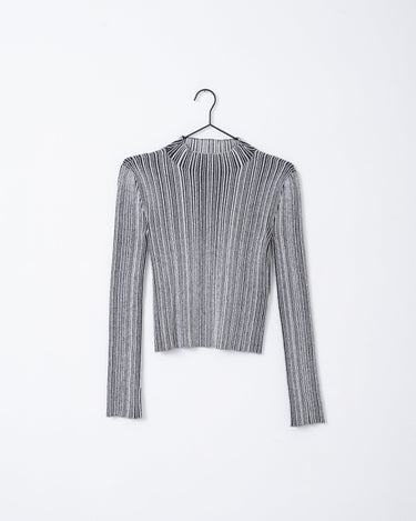 TILTIL Rowie Contrasted Knit Black Grey - Things I Like Things I Love