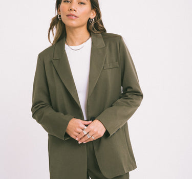 TILTIL Sanne Blazer Army Green - Things I Like Things I Love