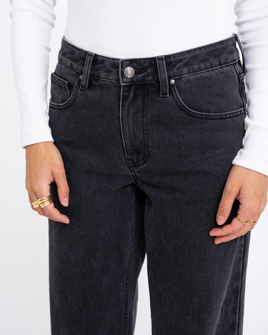 TILTIL Sanny Grey Mid Relaxed Dark Grey Jeans - Things I Like Things I Love