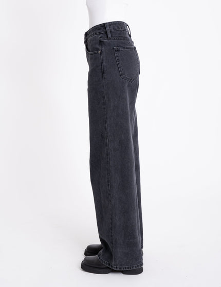 TILTIL Sanny Grey Mid Relaxed Dark Grey Jeans - Things I Like Things I Love