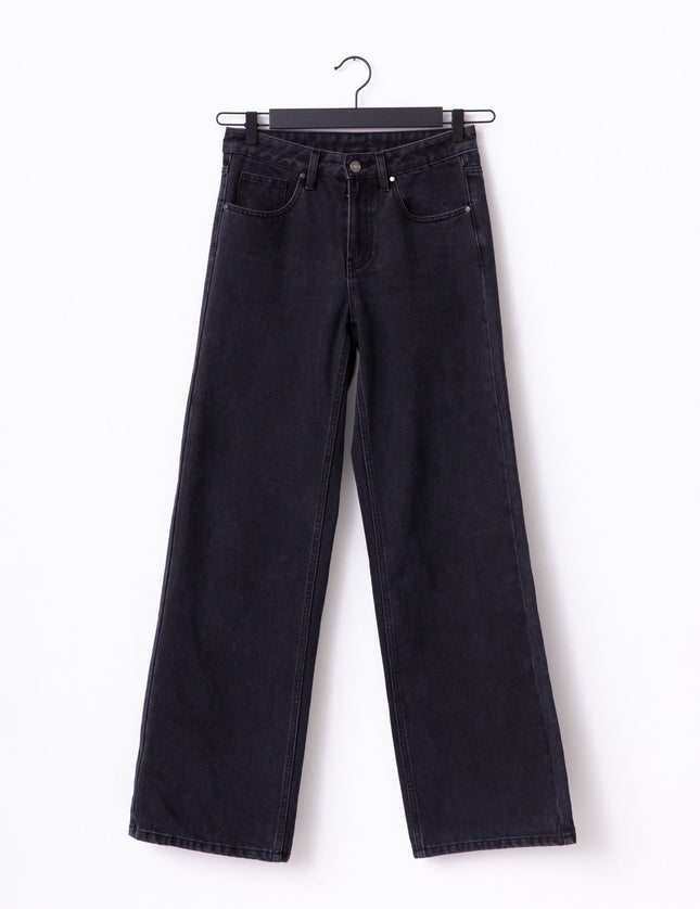 TILTIL Sanny Grey Mid Relaxed Dark Grey Jeans - Things I Like Things I Love