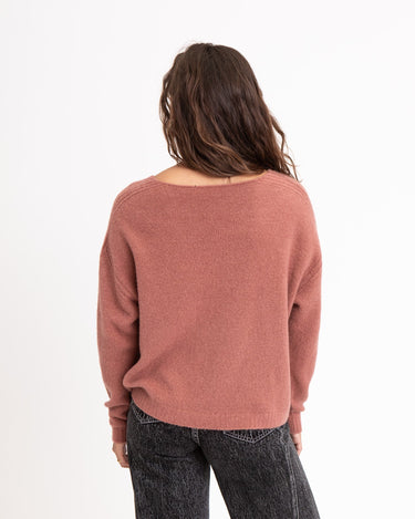 TILTIL Sapha V - neck Knit Rose One Size - Things I Like Things I Love